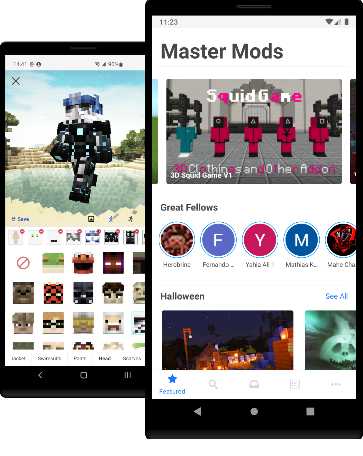 Skins for ROBLOX Master Mods - app overview 